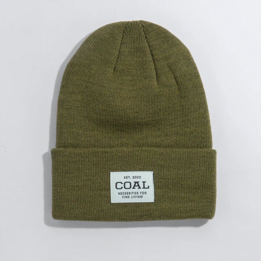Coal 2025 Uniform Beanie - Olive Green Winter Hat for Men & Women | Perfect for Outdoor Activities, Skiing, Hiking and Cold Weather