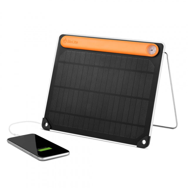BioLite SolarPanel 5+ | Portable Solar Charger for Phones & Devices | Perfect for Camping, Hiking & Outdoor Adventures