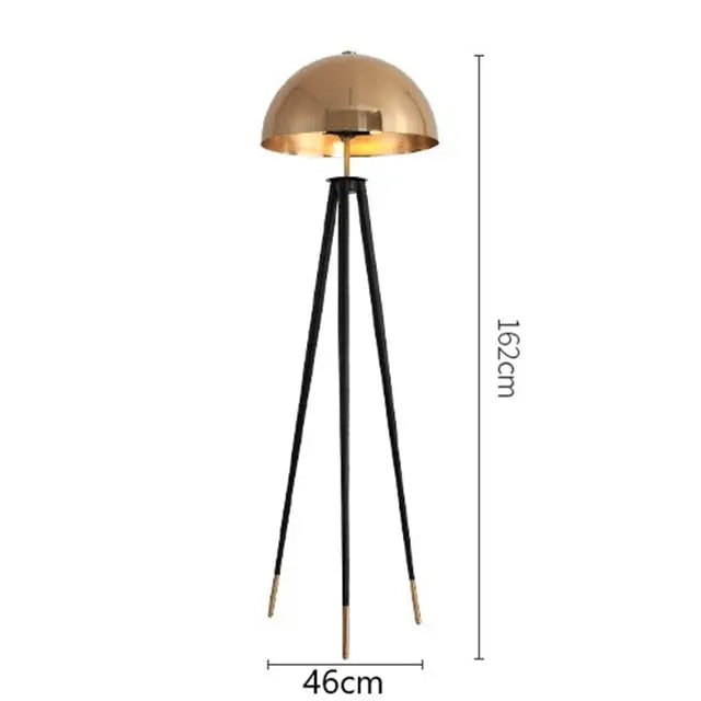 Modern Medi Statement Floor Lamp - Adjustable Brightness for Living Room, Bedroom & Office - Stylish LED Standing Light for Home Decor