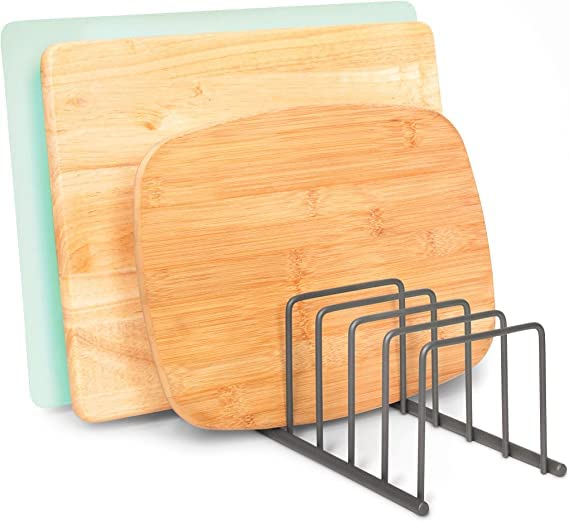 Stainless Steel Kitchen Plate Rack - Multipurpose Dish Drainer, Thali Rack, Plate Stand & Chopping Board Holder (40x13x13cm) - Space Saving Organizer for Countertop, Pantry & Dining Table Storage