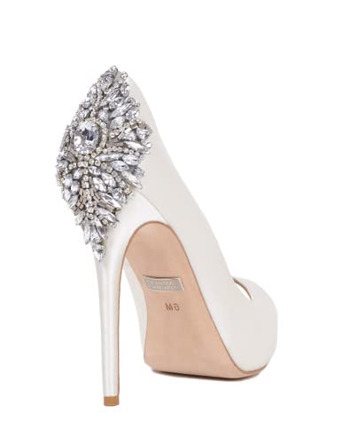 Badgley Mischka Kiara Women's Platform Pumps - Comfortable Heels for Work, Party & Wedding | Elegant Dress Shoes for Women