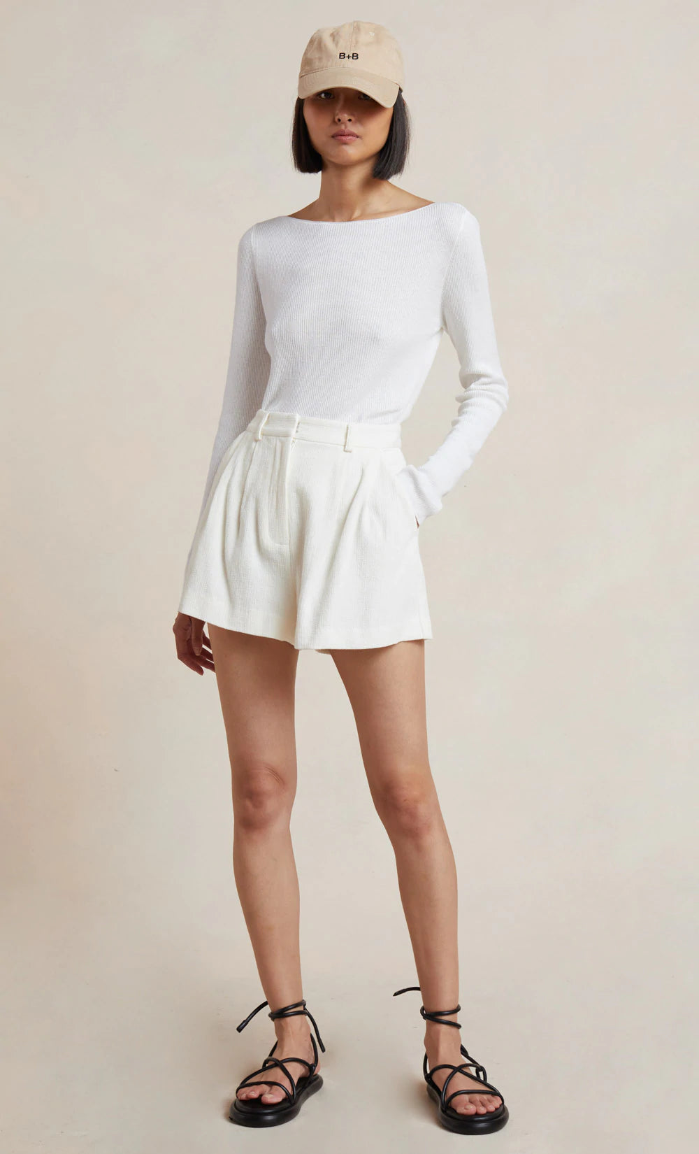 Billie Short Ivory - Women's Casual Shorts for Summer, Comfortable & Stylish | Perfect for Beach, Travel, and Everyday Wear