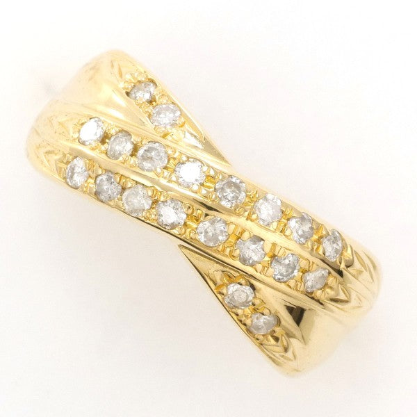 18K Yellow Gold Diamond Ring for Women - Elegant Solitaire Engagement & Wedding Band - Perfect for Proposals, Anniversaries, and Special Occasions