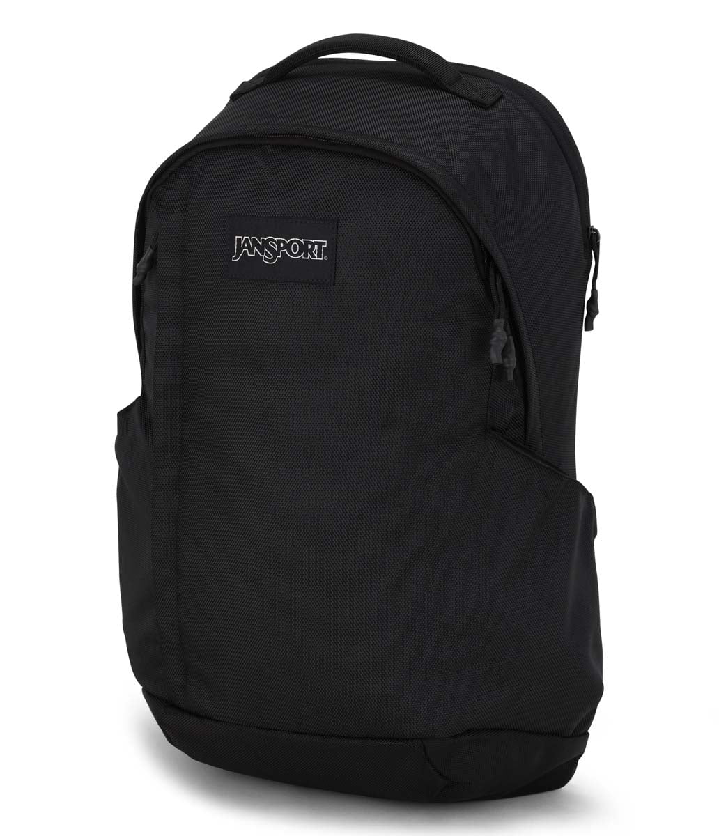 JanSport Station Pack Backpack - Black | Durable School & Travel Backpack for Students & Commuters | Perfect for College, Work & Everyday Use