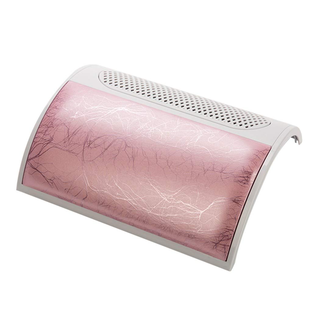 36W 3-in-1 Nail Dust Collector with Vacuum Suction & Fan Tools - Professional Manicure Dust Cleaner for Nail Salon & Home Use - Nail Supply Organizer Storage Case for Nail Technicians