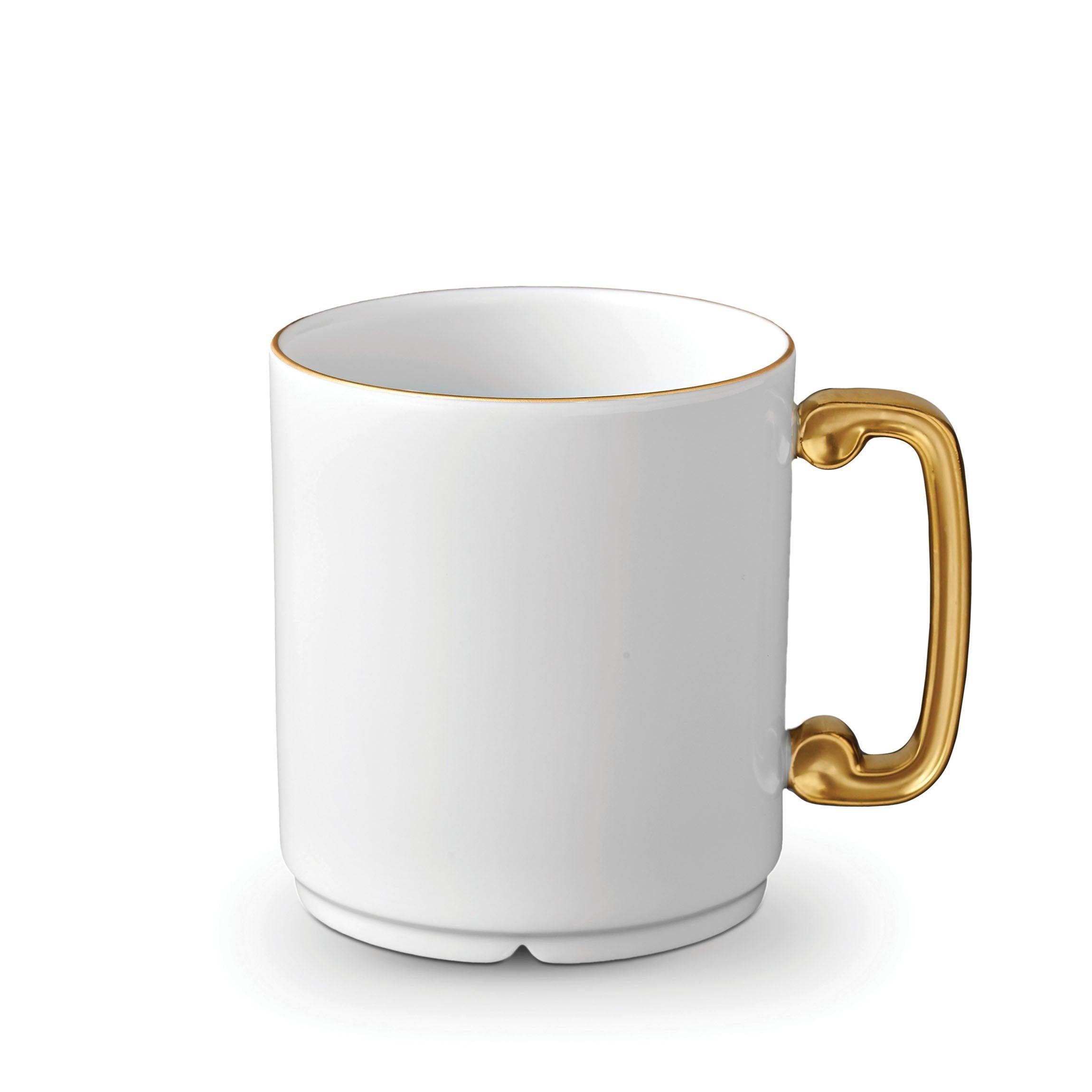 Premium Han Dynasty Inspired Gold Ceramic Mug - Elegant Chinese Tea Cup for Home, Office & Gifting - Perfect for Tea, Coffee & Hot Beverages
