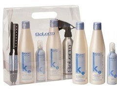 Salerm Keratin Shot Kit - All-in-One Hair Repair Treatment for Damaged Hair | Professional Salon-Grade Keratin Therapy at Home | Perfect for Dry, Frizzy & Color-Treated Hair