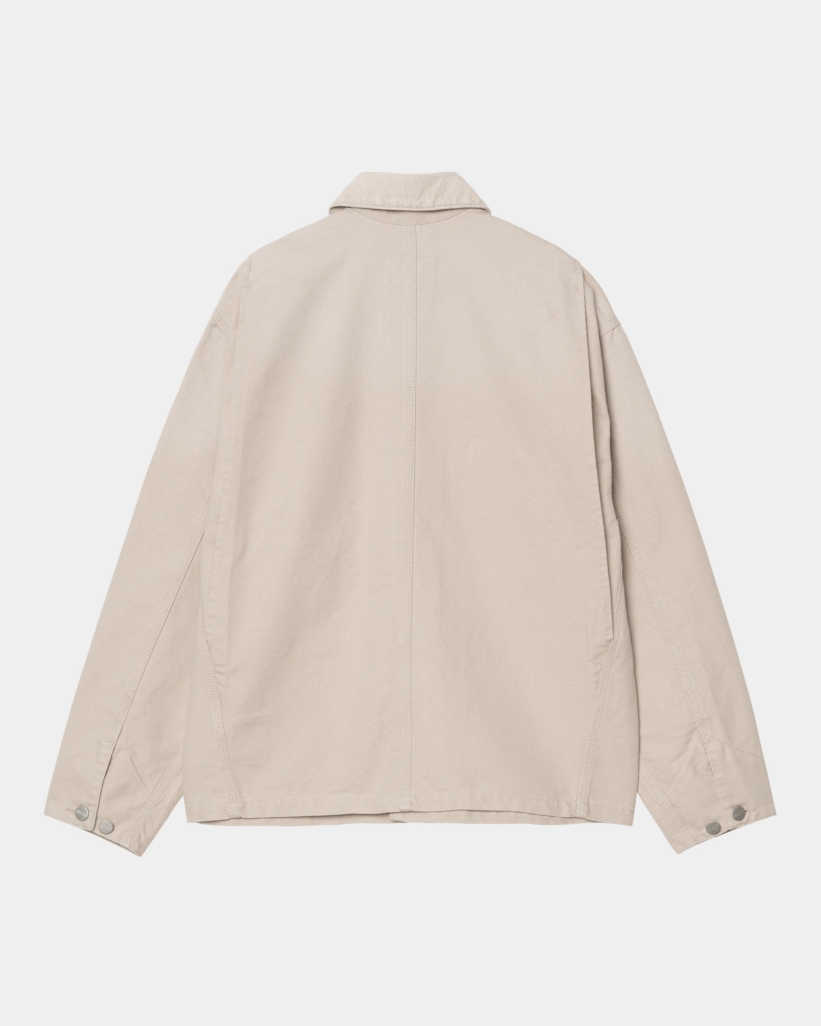 Women's OG Michigan Spring Coat - Stone Canvas Fabric in Dusky Beige | Water-Resistant Lightweight Jacket for Outdoor Activities & Casual Wear