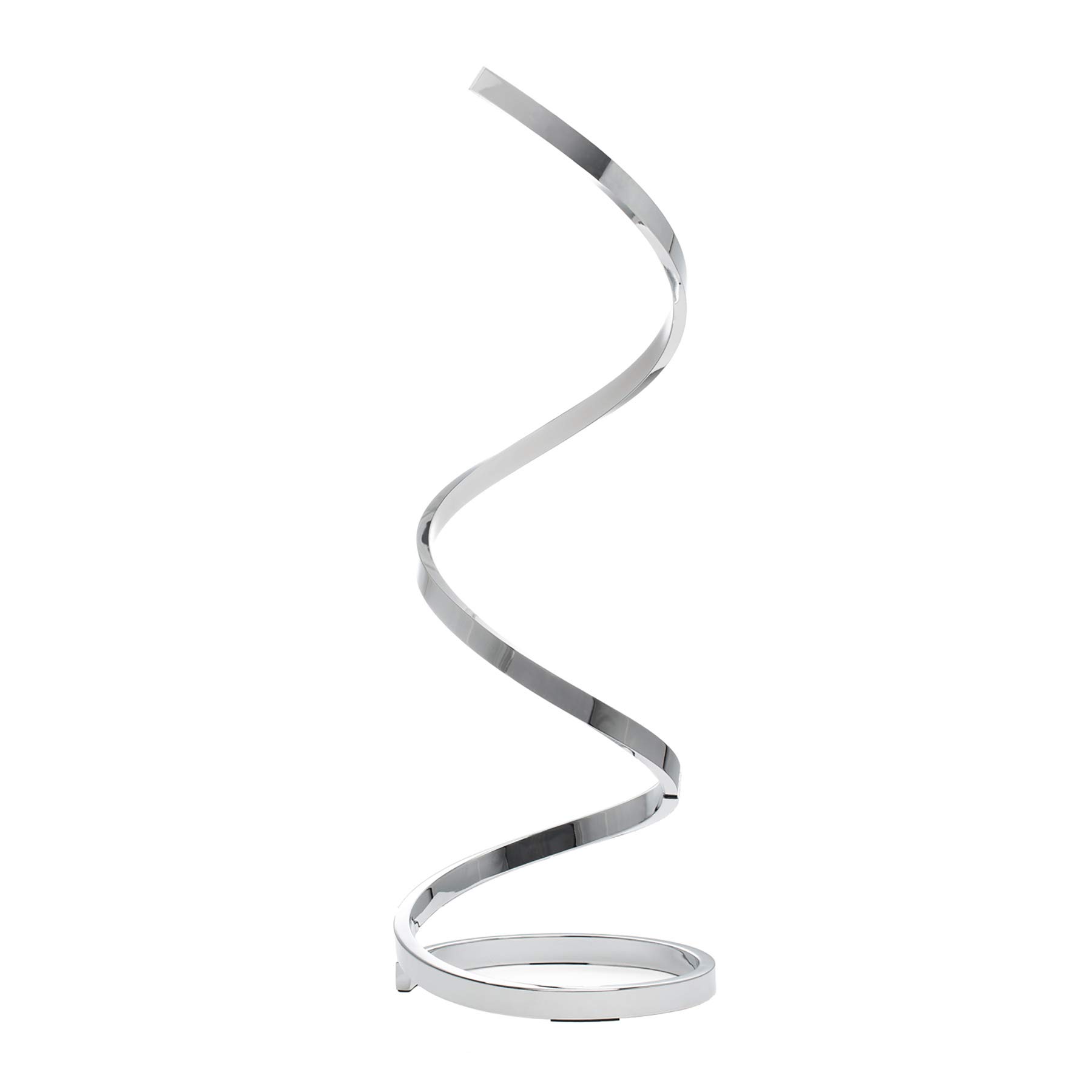 Finesse Decor Abstract Spiral LED Table Lamp - Modern Home Lighting for Living Room, Bedroom & Office - Energy Efficient Accent Light for Contemporary Interior Design