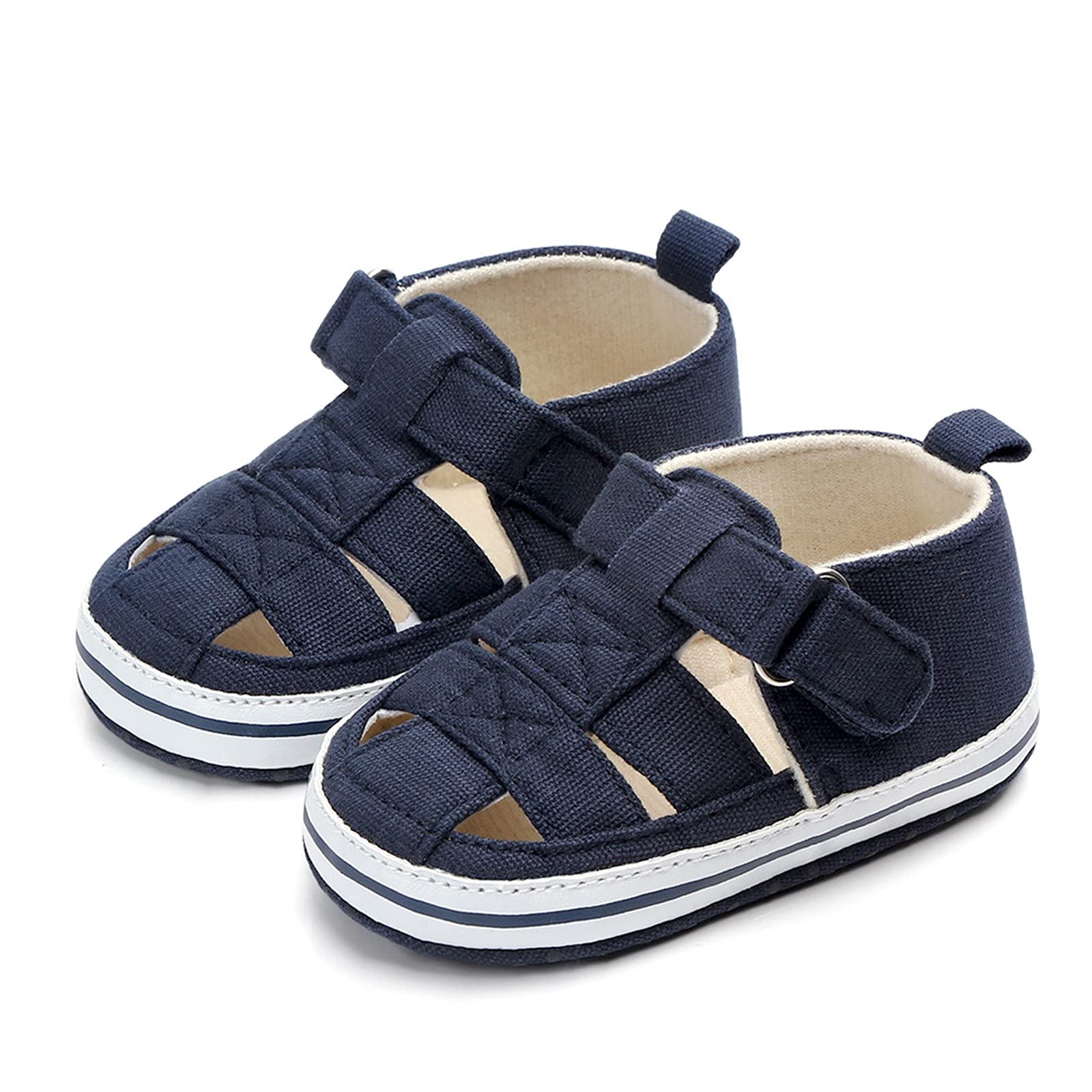 Toddler Sandals for Boys & Girls - Soft Summer Prewalker Shoes for Play & Outings