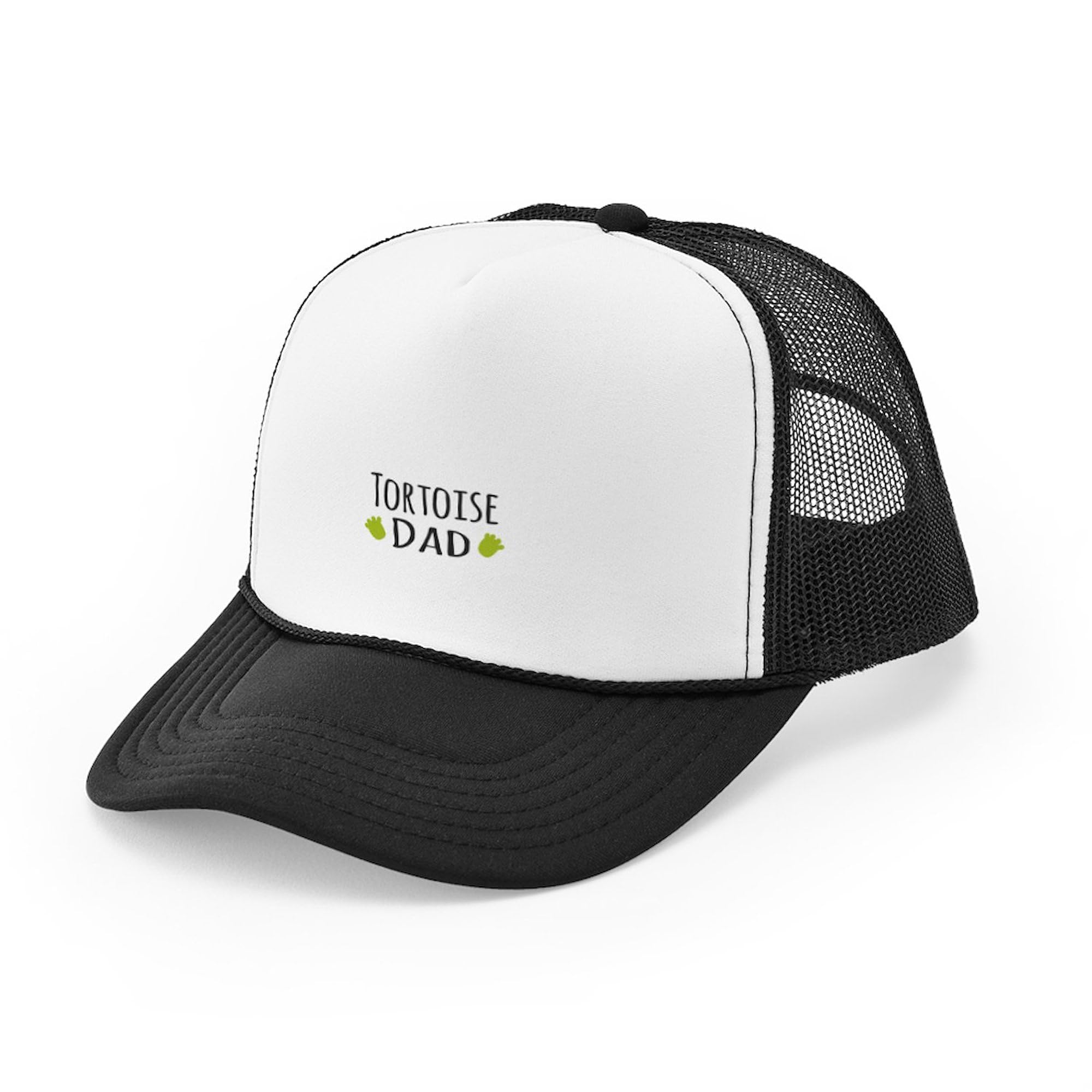 Tortoise Dad Hat - Adjustable Snapback Trucker Cap for Men | Casual Outdoor & Travel Hat for Beach, Hiking, and Everyday Wear