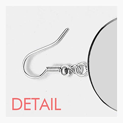 Democratic Party Donkey Emblem Silver Drop Earrings for Women - Elegant Dangle Jewelry for Political Events, Fundraisers & Patriotic Occasions
