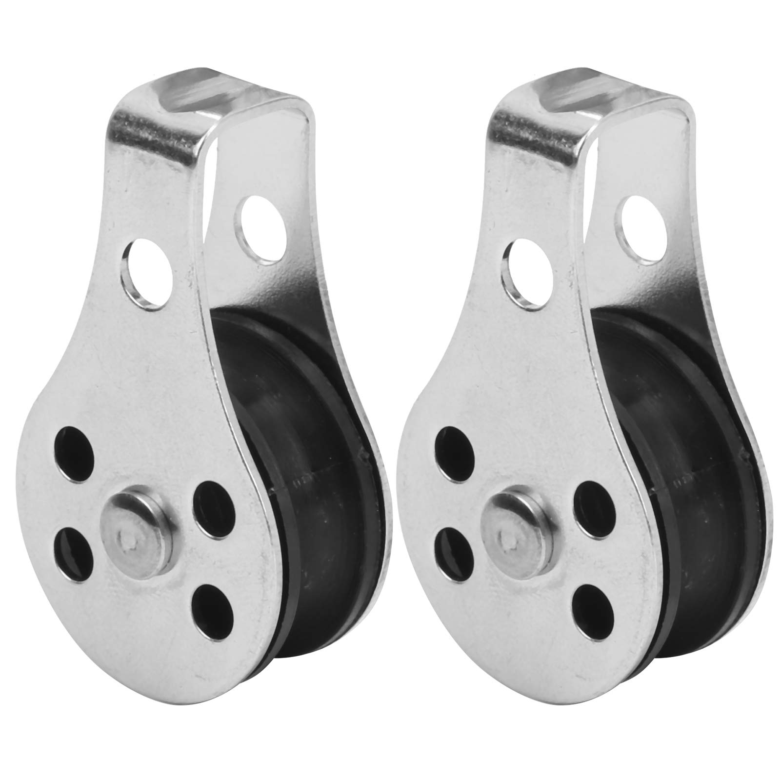 Premium Lightweight Waterproof Pulley Tool - Anti-Rust Stainless Steel Wire Rope Pulley for Towing, Lifting & Outdoor Work | Perfect for Marine, Construction & Rescue Operations