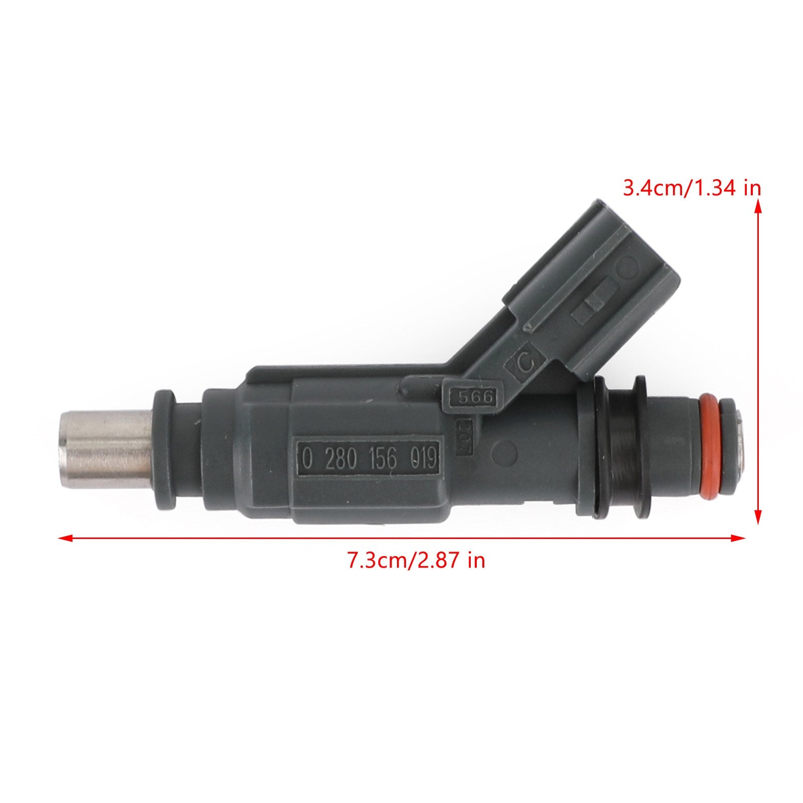 1 PCS Fuel Injector 23250-0D030 Compatible with Toyota Corolla ZZE12 E141 ZZE150 - Replacement Auto Parts for Improved Engine Performance & Fuel Efficiency