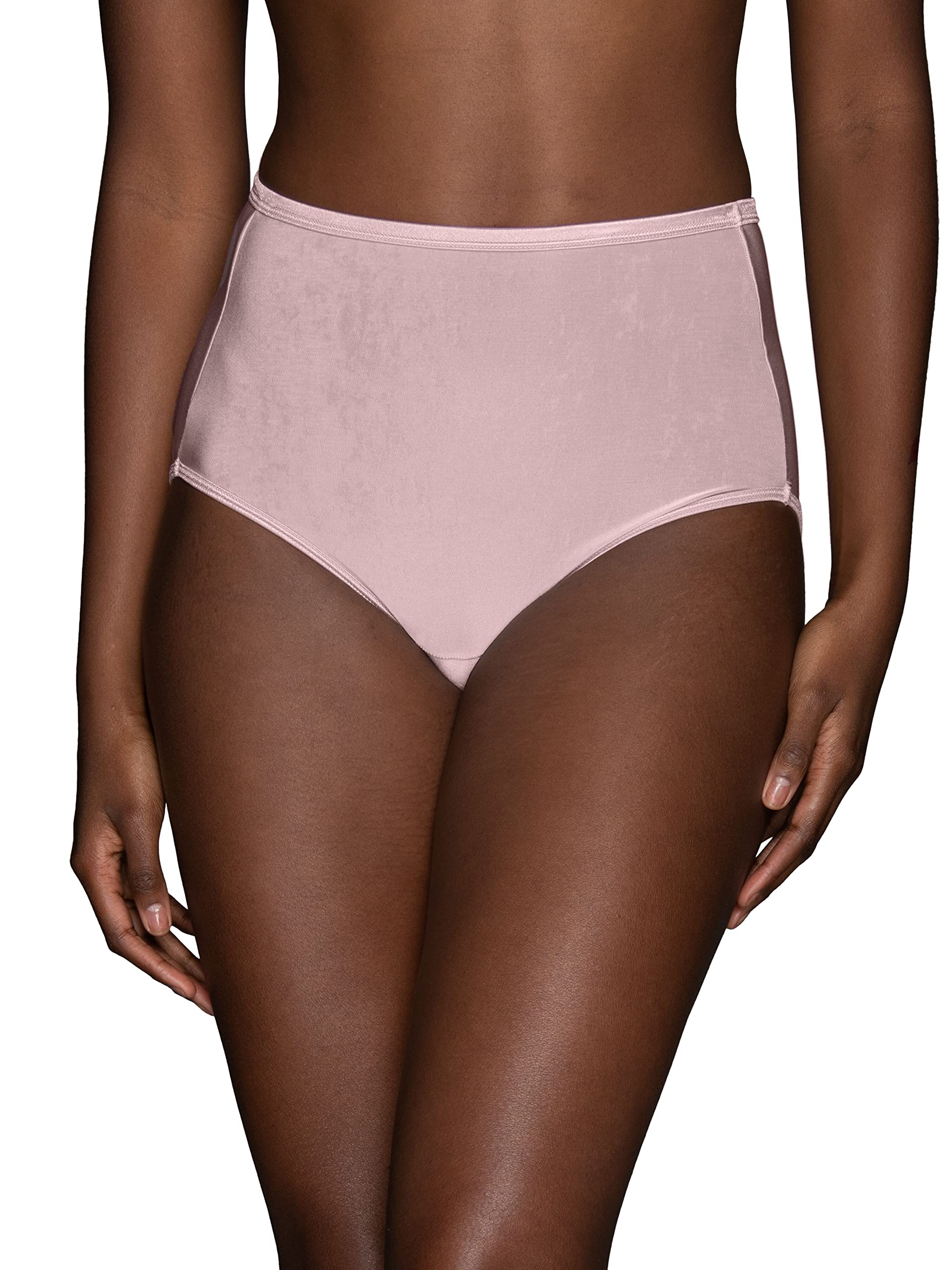 Vanity Fair Women's Illumination Brief Panties - Silky Stretch Underwear with Satin Trim | Comfortable Everyday Wear for Work & Sleep