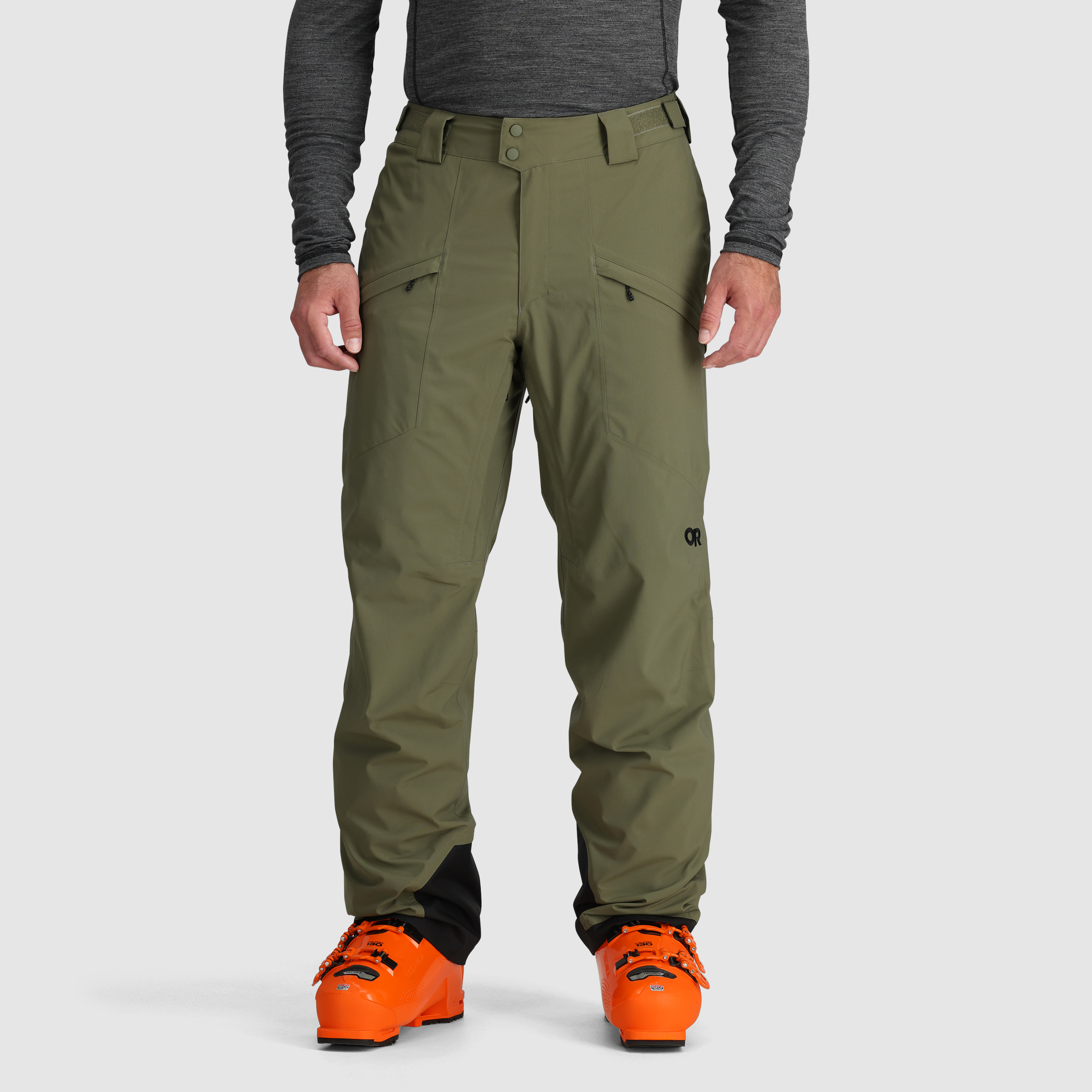 Men's Insulated Snow Pants - Waterproof Winter Ski Pants for Men - Warm Thermal Snowboard Pants for Skiing, Snowboarding & Outdoor Activities