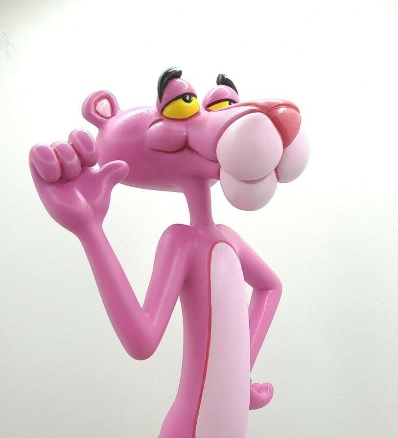 Pink Panther Figurine - 11-Inch Collectible Sculpture for Home Decor, Gift & Movie Fan Display