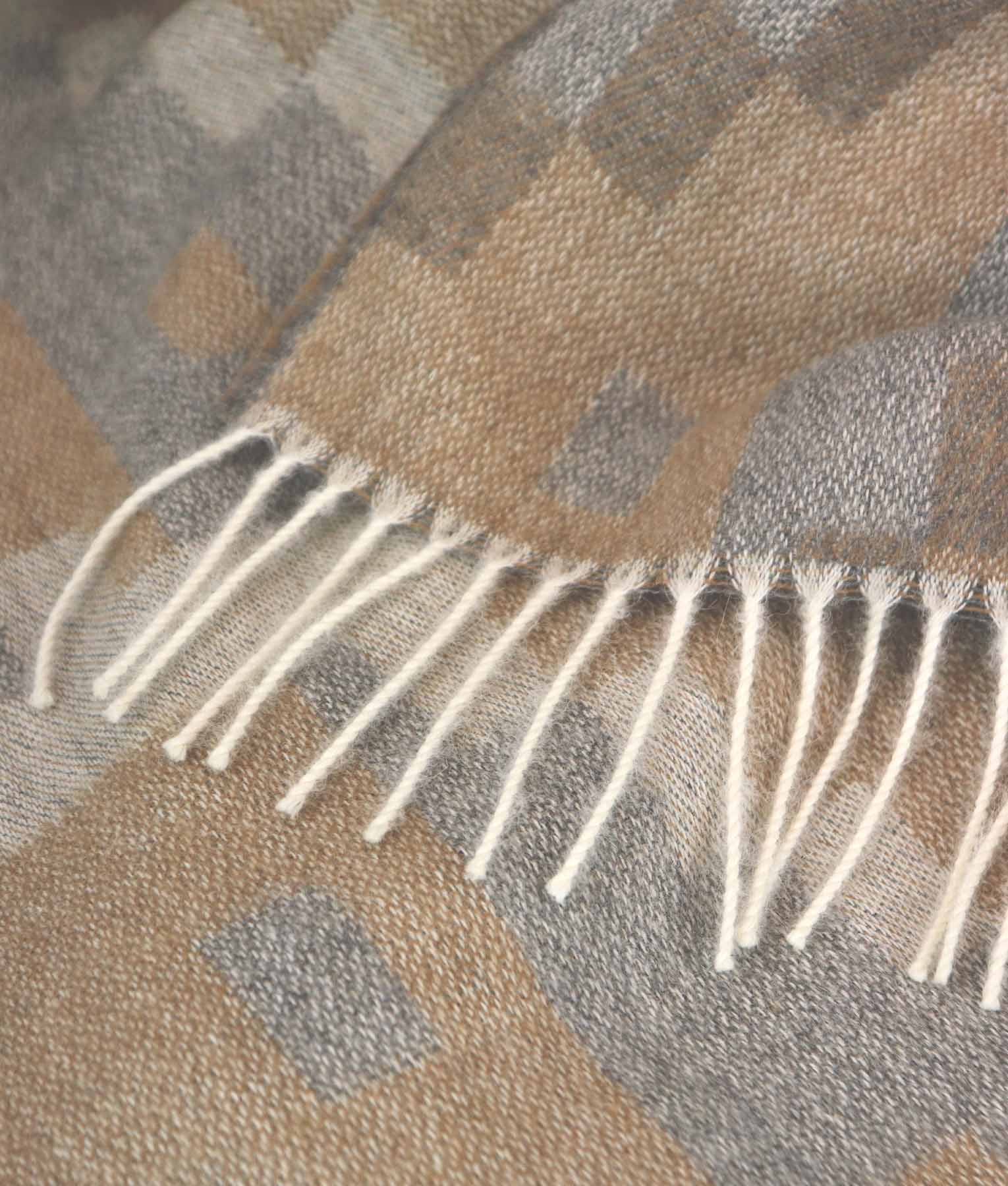 Premium Baby Alpaca Wool Throw Blanket - Soft & Warm Handmade Peruvian Blanket for Cozy Nights - Perfect for Living Room, Bedroom, or Gift Giving