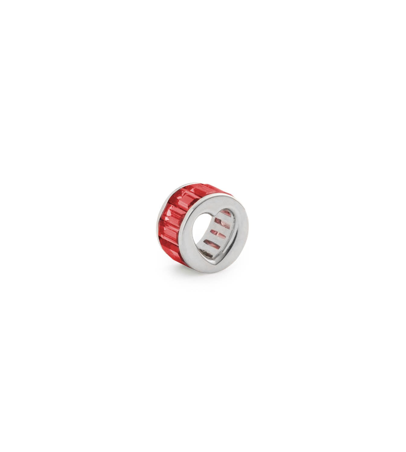 Baguette Ruby Heart Pendant Necklace in 14K White Gold - Perfect for Valentine's Day Gifts & Romantic Occasions