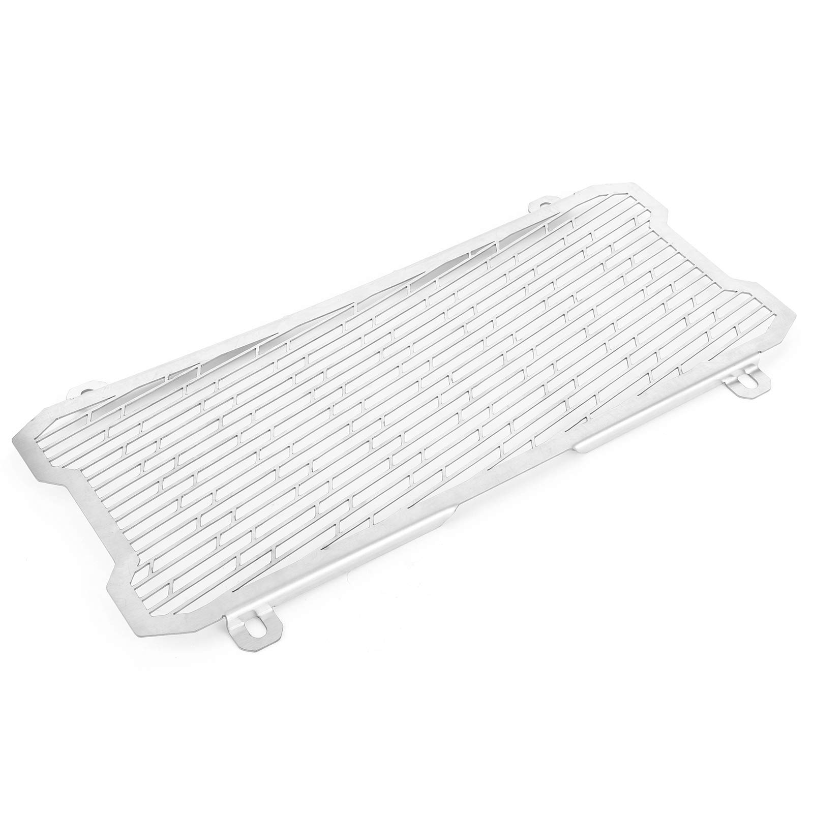 Chrome Motorcycle Grill Guard - Radiator Protector for Off-Road Riding