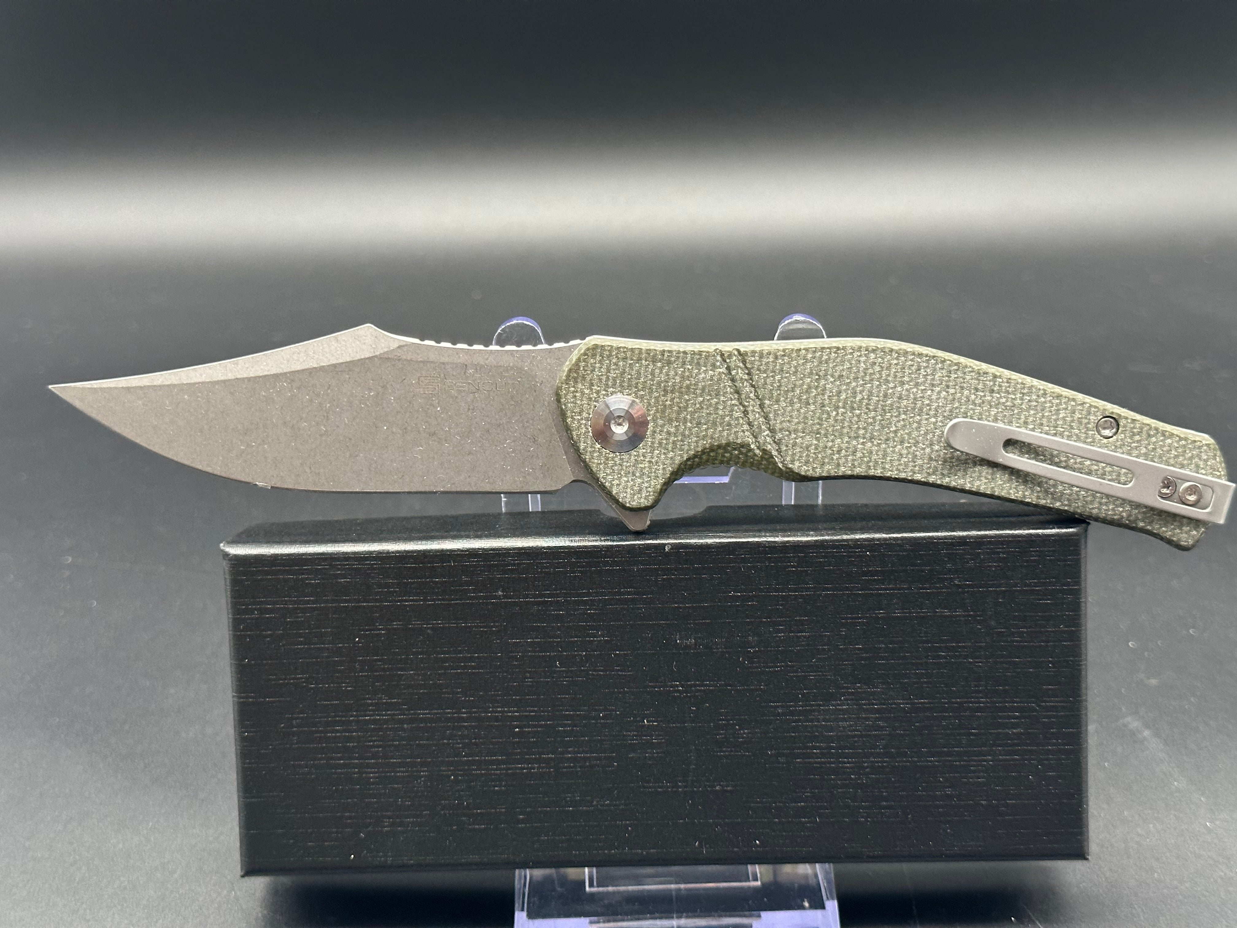 SENCUT Episode SA04E Folding Pocket Knife with Liner Lock - EDC, Camping, Hiking & Outdoor Survival Tool