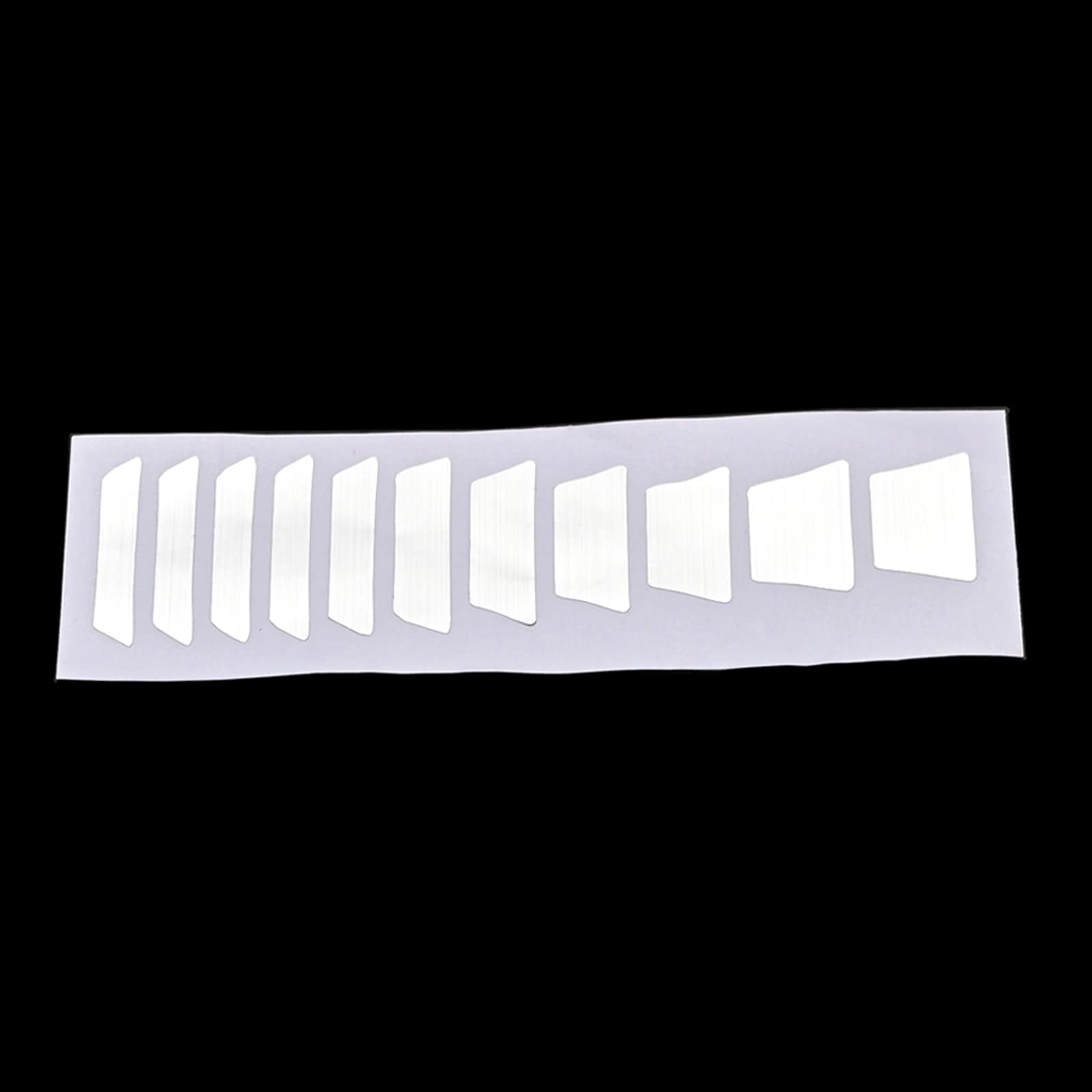 Premium Guitar Fretboard Stickers - Trapezoid Inlay Decals for Bass, Acoustic & Electric Guitars - DIY Guitar Neck Markers - Enhance Playability & Style - Perfect for Beginners, Performances & Practice Sessions