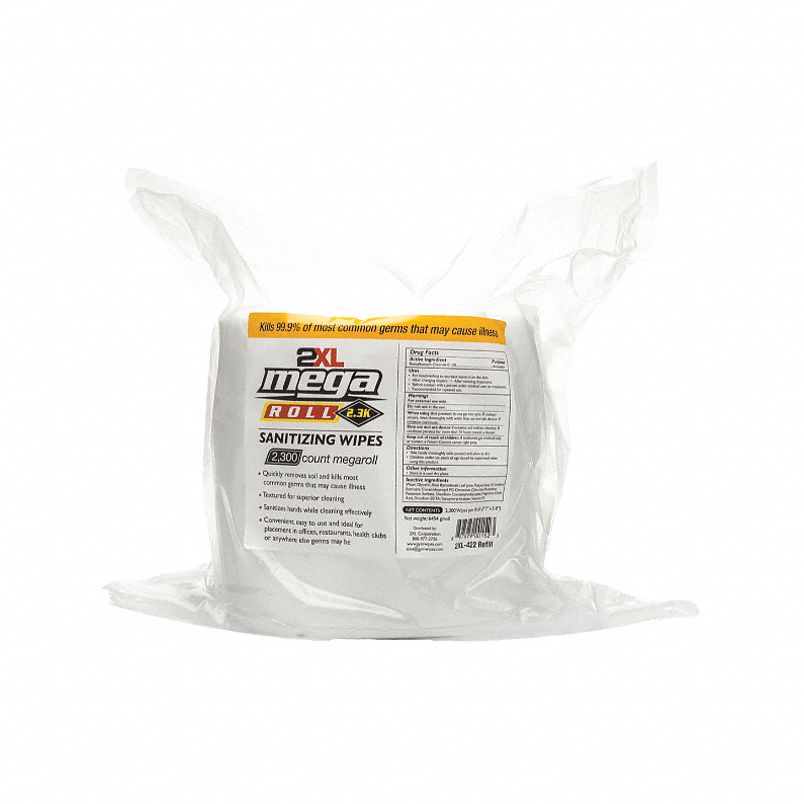 Advantage Sanitizing Wipes - 900 Sheets per Roll, 4 Rolls Pack | Disinfecting Wipes for Home, Office & Gym Cleaning | Kills 99.9% Germs & Bacteria | Multi-Surface Cleaning Wipes for Countertops, Electronics & More