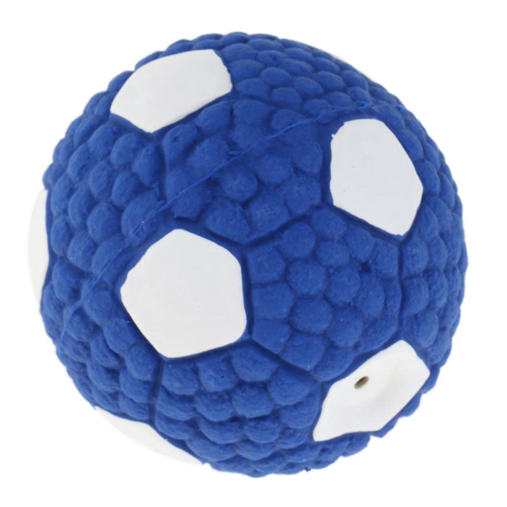 Homozy Squeaky Dog Toys - Durable Rugby, Football & Volleyball Balls for Pets - Perfect for Fetch, Training & Outdoor Play