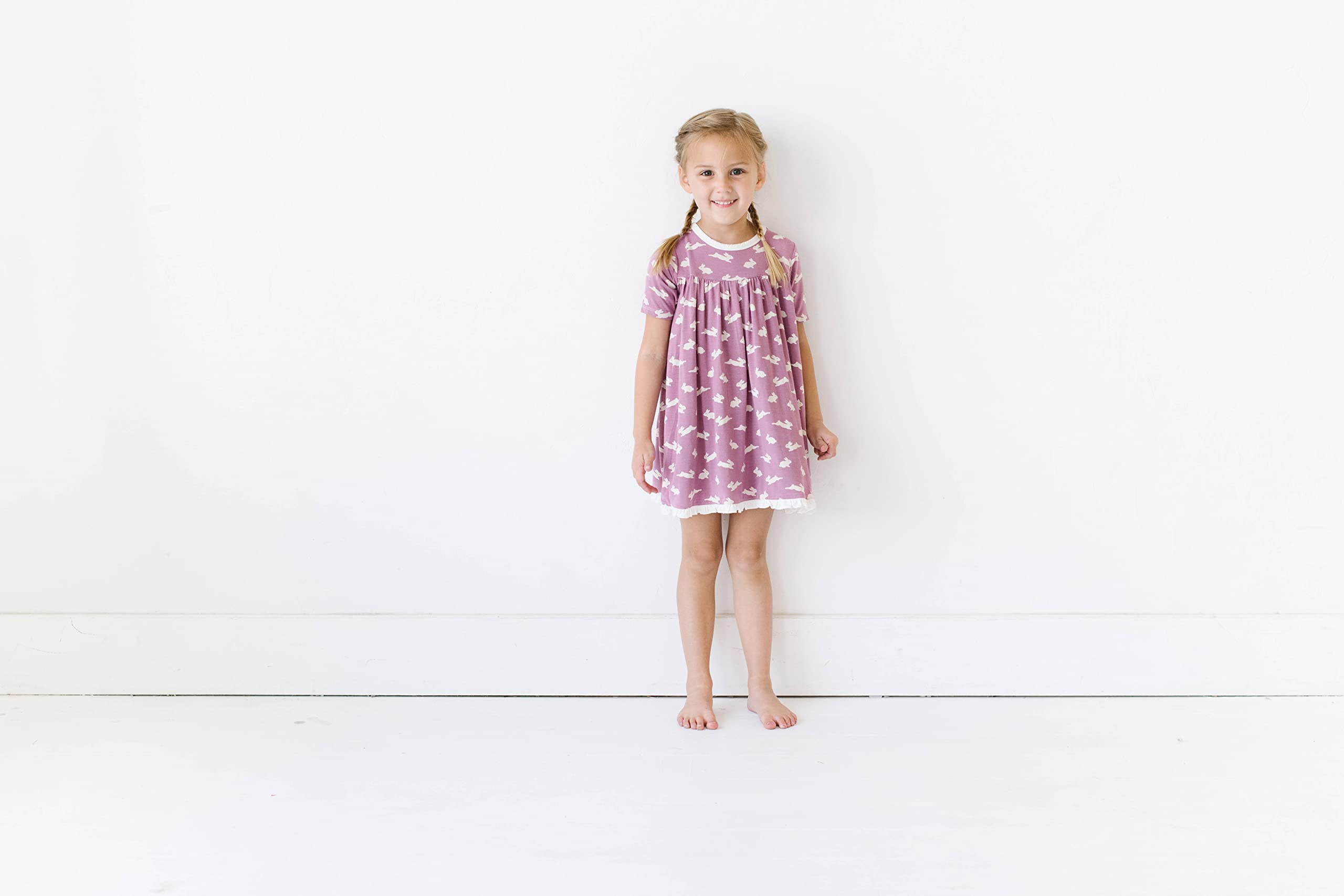 KicKee Girls' Celebration Dresses - Soft & Comfortable Baby & Toddler Party Outfits for Birthday, Holiday & Special Occasions