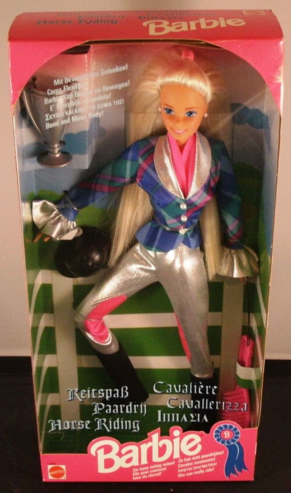 Barbie Horse Riding Doll - International Edition | Perfect for Playtime, Collecting & Gift Giving