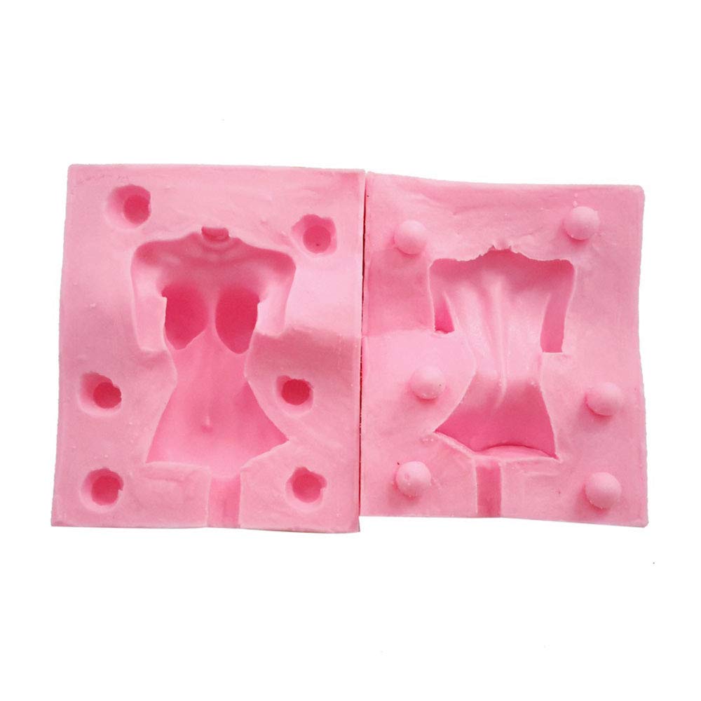 Sexy Lady Silicone Body Mold - 3D Doll Leg Fondant Mold for Chocolate, Biscuit, Sugar Craft, Ice, and Cake Decorating - DIY Baking Tools for Aromatherapy Plaster & Clay - Perfect for Wedding, Birthday, and Party Desserts