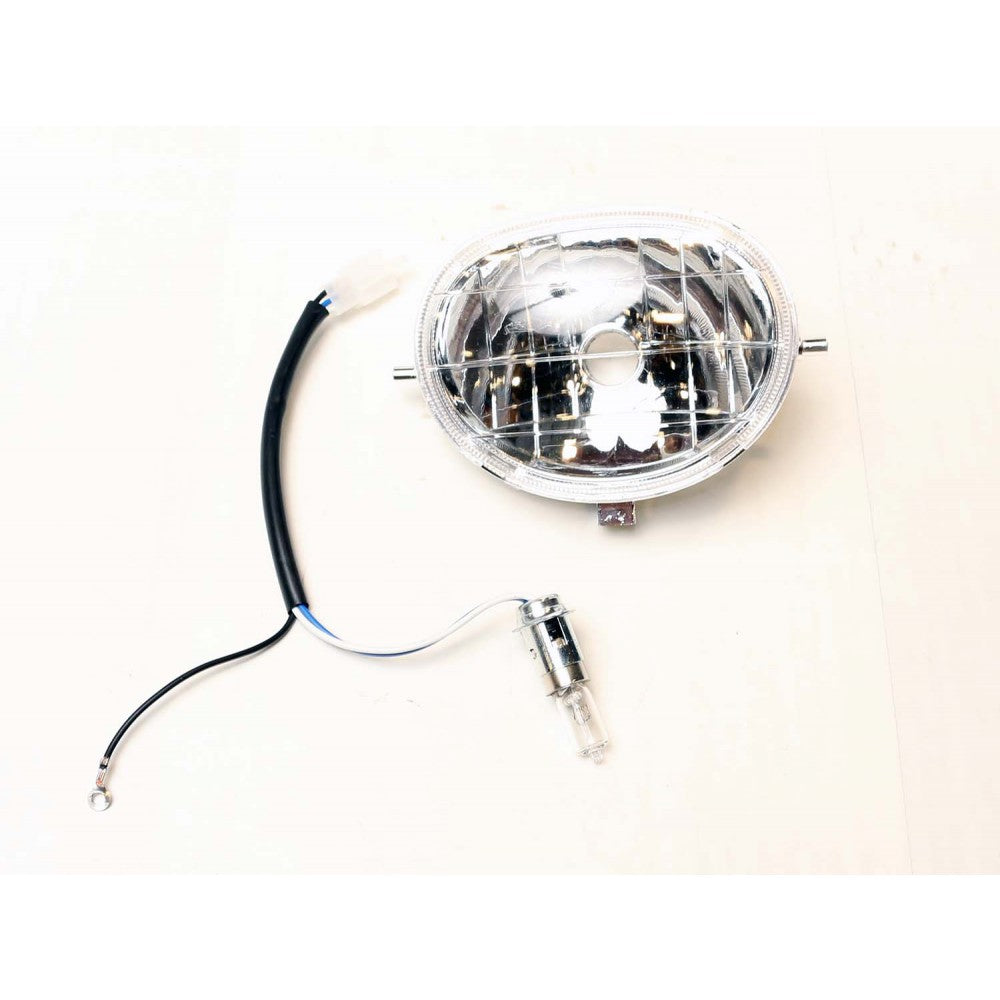 Original Headlight for Italia MK - High Performance Replacement Headlamp with Bright LED Bulbs - Perfect for Night Driving and Off-Road Adventures
