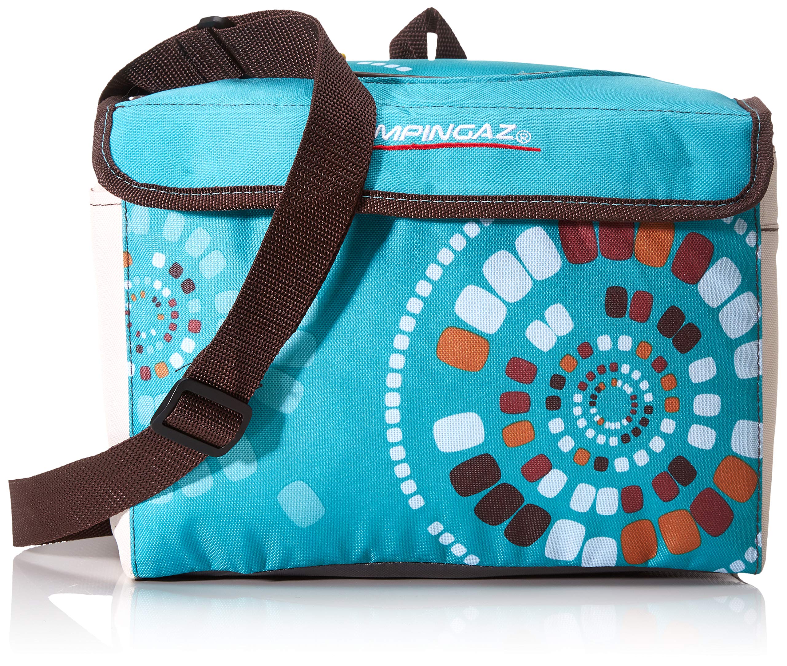 Campingaz Minimaxi Ethnic Flexible Cooler - Portable Picnic & Outdoor Cooler Bag for Camping, Beach, BBQ - Unisex Adult Travel Cooler for Drinks & Snacks