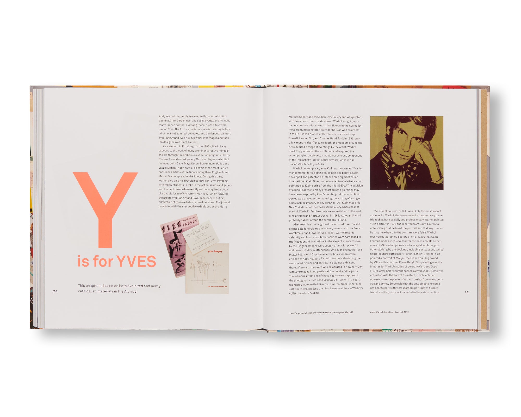 Warhol's World from A to Z by Andy Warhol - A IS FOR ARCHIVE | Pop Art Book for Collectors & Art Lovers | Perfect for Home Decor & Coffee Table Display