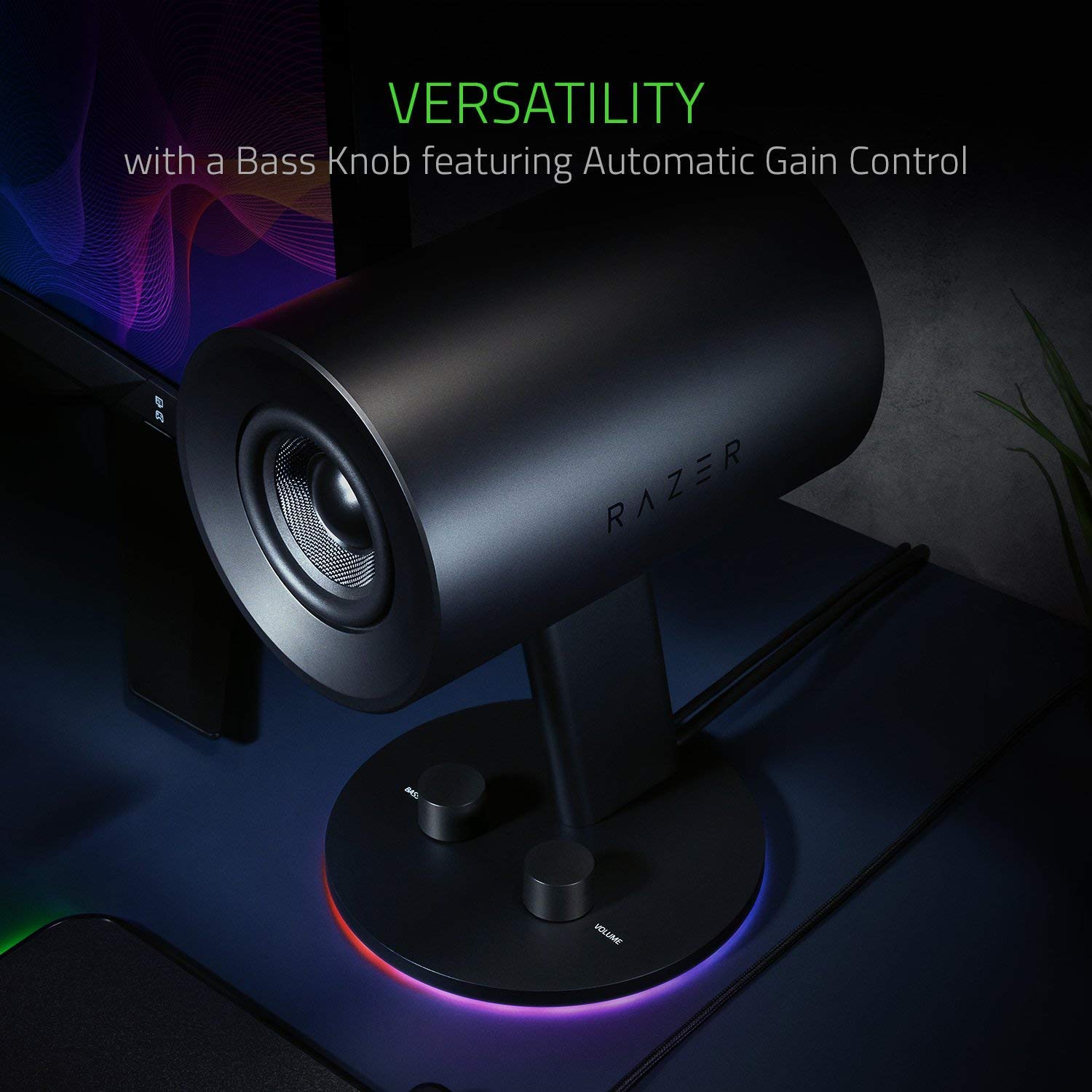 Razer Nommo Chroma 2.0 PC Gaming Speakers - 3