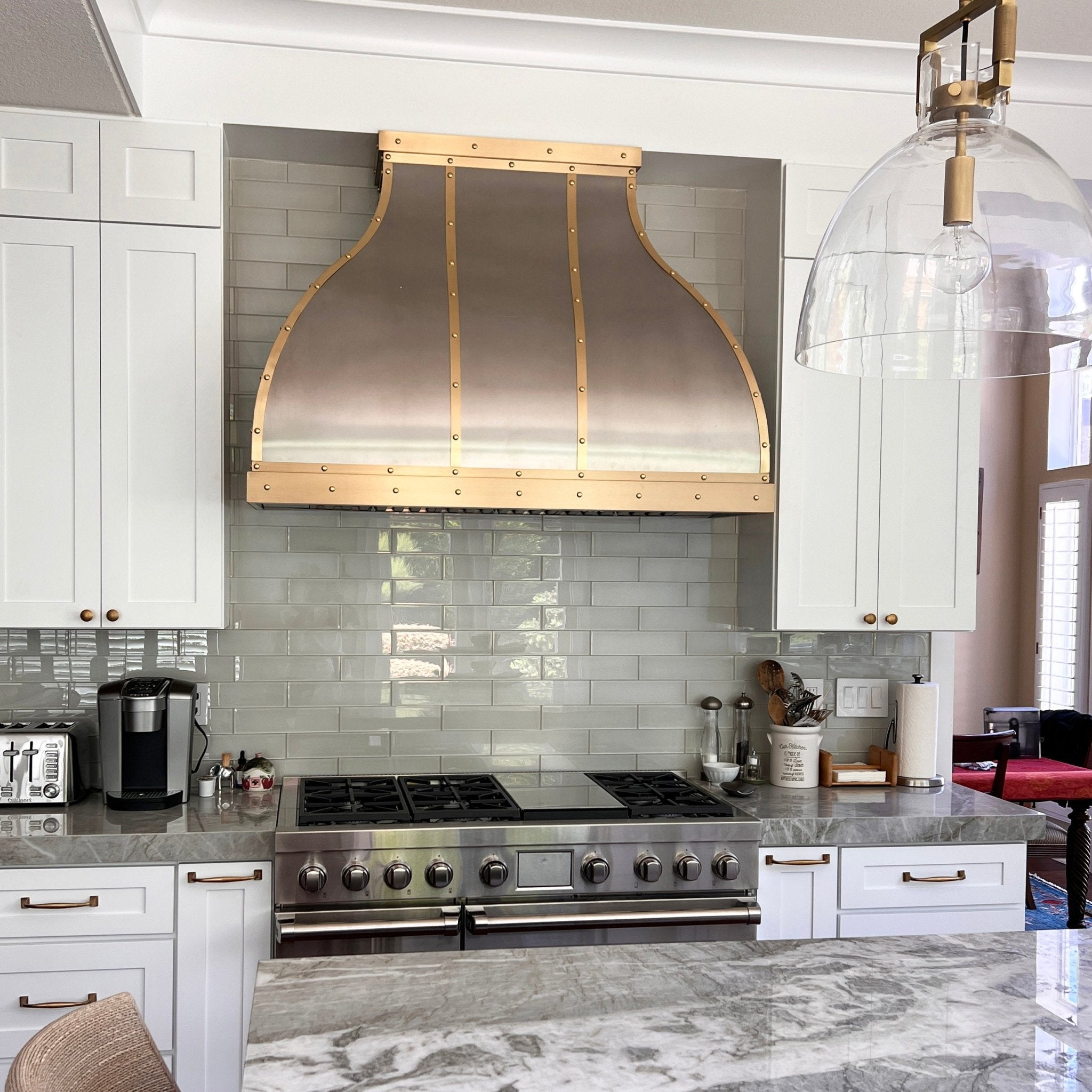 Premium Stainless Steel Bell-Shaped Range Hood SRH1 DB2TR - Custom Kitchen Ventilation for Modern Homes | Ideal for Open Kitchens & High-Ceiling Spaces