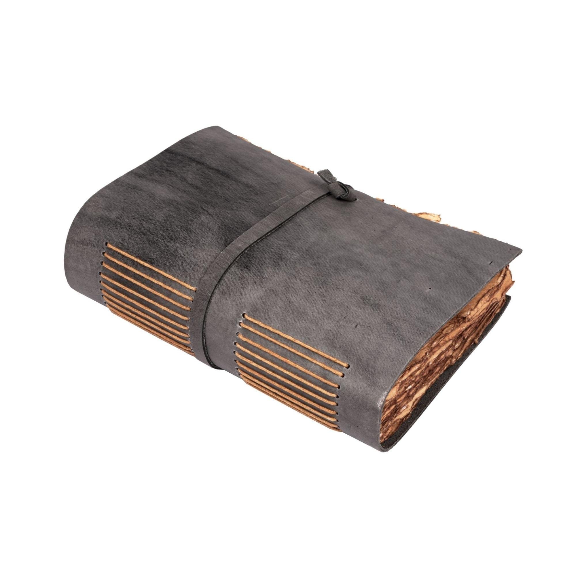 LEATHER VILLAGE Vintage Leather Journal with Lined Pages & Antique Deckle Edge - 8x6 Inch Writing Notebook for Women - Perfect for Journaling, Travel Diary, Gift Idea & Creative Writing