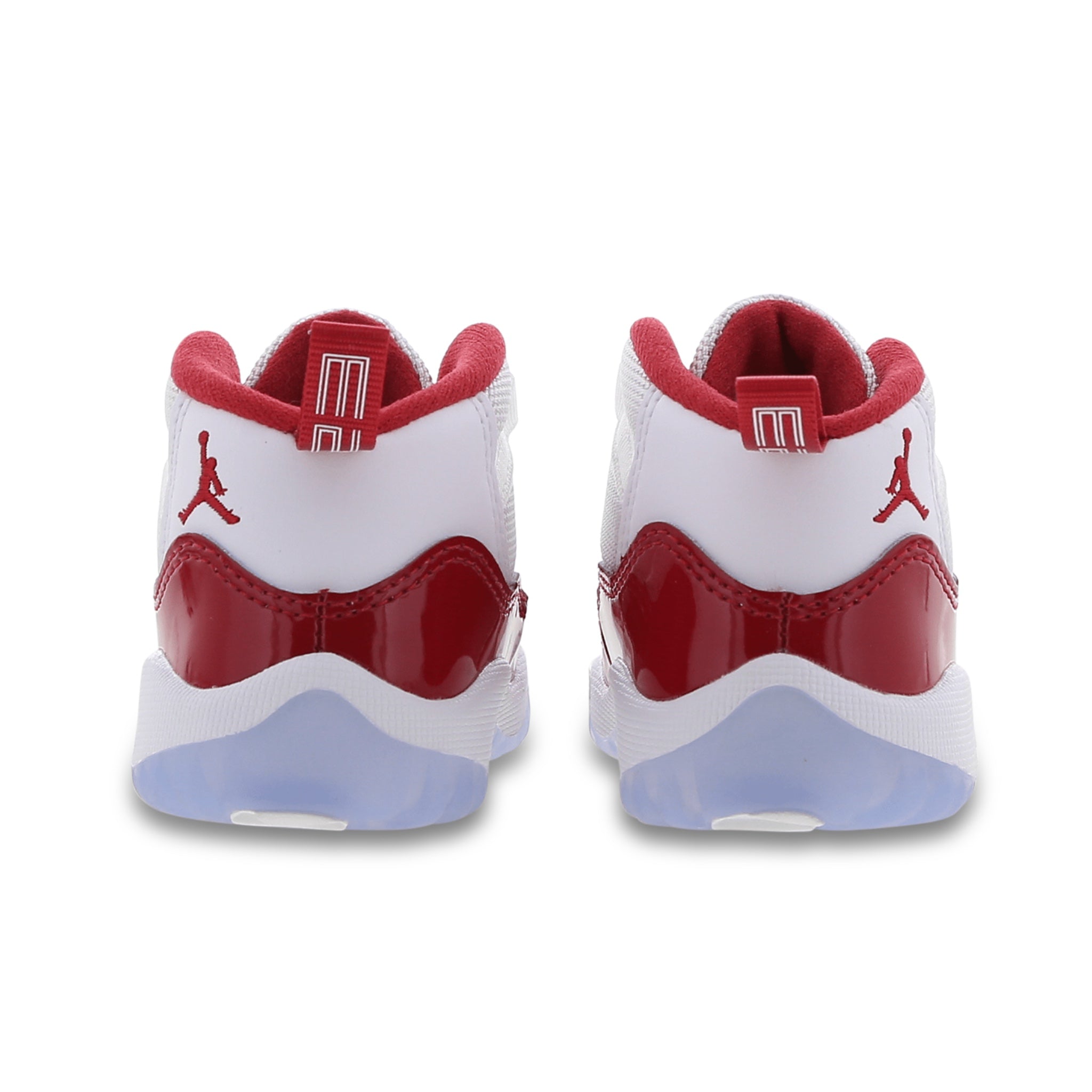 Air Jordan 11 Retro (TD) Cherry White Varsity Red Black Basketball Shoes for Kids - Perfect for Court Play, Sneaker Collection & Casual Wear