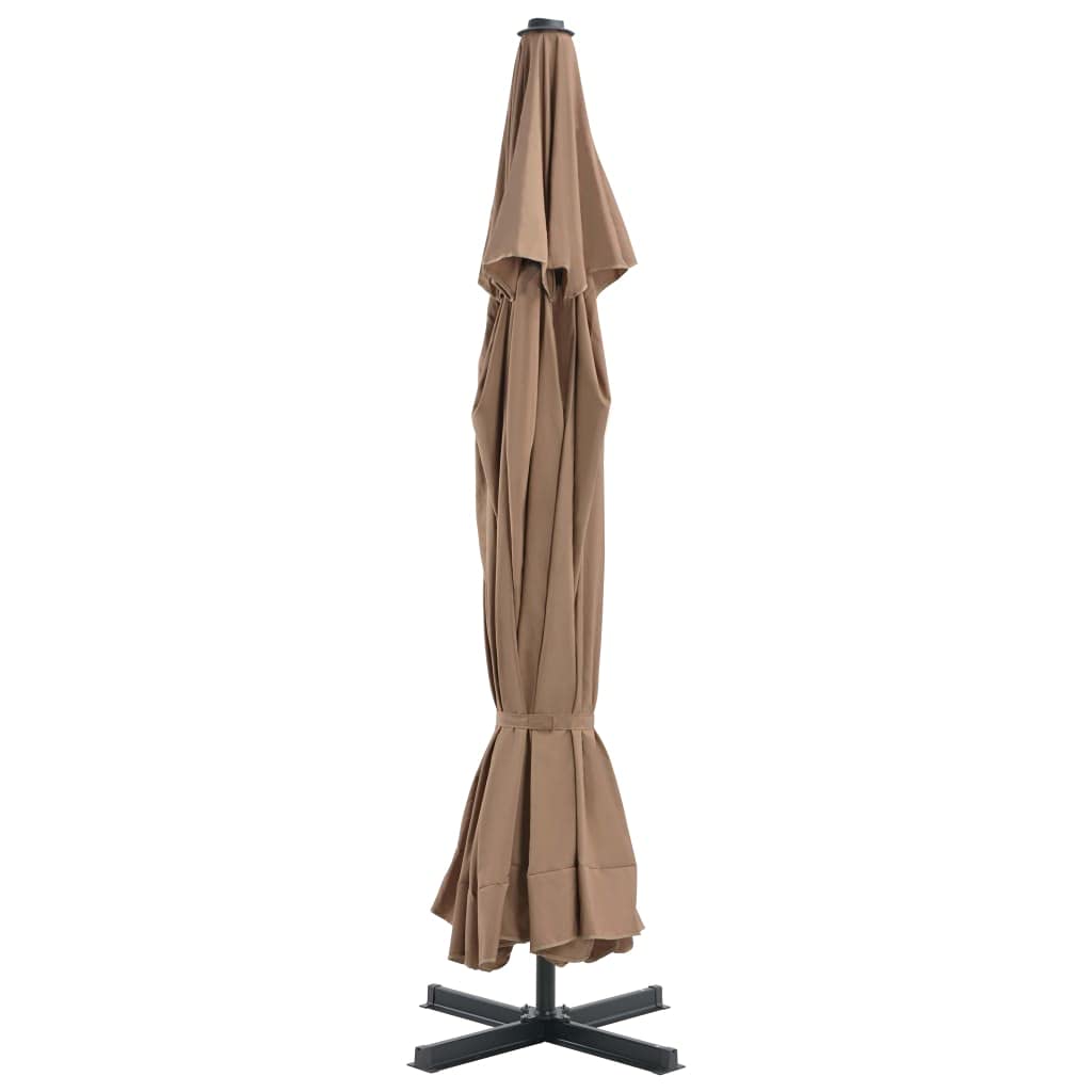 Fast Shipping 16' White Aluminum Beach Umbrella - UV Protection Sunshade for Patio, Garden & Outdoor Use | Perfect for Beach, Poolside & Backyard Relaxation
