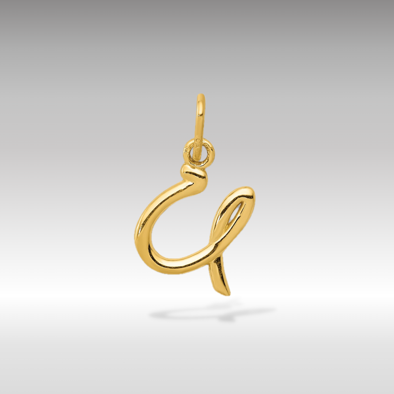 Gold Lowercase Initial 