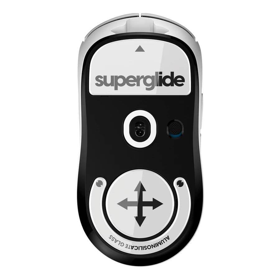 Pulsar Superglide Glass Mouse Skates for Logitech G Pro X Superlight - Ultra Smooth Gaming Mouse Feet for Esports & FPS Games - Perfect for Competitive Gaming & Professional Use