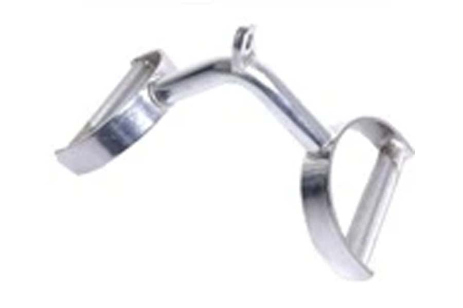 Warrior Double Stirrup Bar - Heavy Duty Leather Saddle Stirrups for Equestrian Riding, Horse Training & Western Riding - Perfect for Trail Rides, Dressage & Ranch Work
