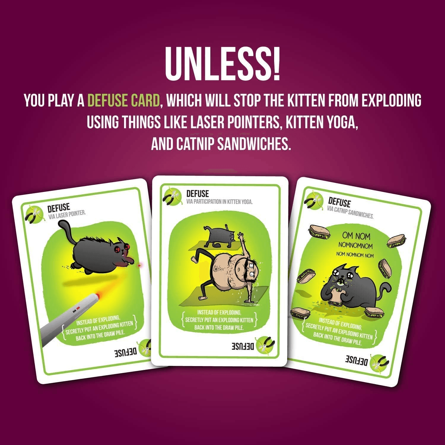 Exploding Kittens Card Game - Party Pack for Adults & Families - Fun & Strategic Game Night Entertainment - Perfect for Parties, Gatherings & Game Nights