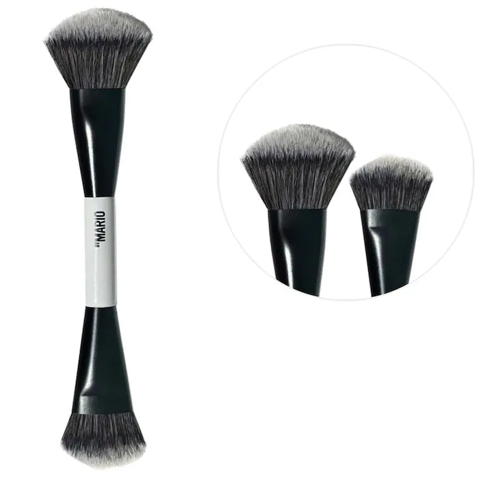 Surreal Foundation Brush F4 by MAKEUP BY MARIO - Professional Liquid Foundation Makeup Brush for Flawless Blending, Perfect for Everyday Makeup & Special Occasions