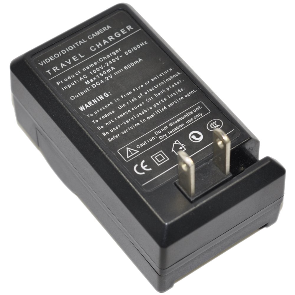 NP-FV100 Battery Charger AC/DC Single for Sony Camcorders - Compatible with NPFV100, NP-FH100, NP-FH30, NP-FH40, NP-FH50, NP-FH60, NP-FH70, NP-FP30, NP-FP50, NP-FP60, NP-FP70, NP-FP71, NP-FP90, NP-FV30, NP-FV50, NP-FV70 - Perfect for Travel, Vlogging & Professional Video Recording