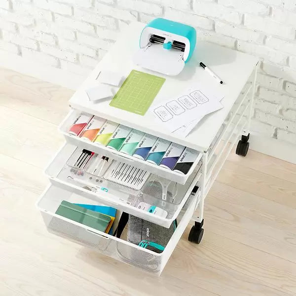 Elfa Mobile Mesh Drawers - 21.6