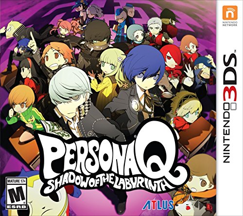 Persona Q: Shadow of the Labyrinth - Nintendo 3DS Standard Edition | JRPG Adventure Game | Perfect for Anime Fans & RPG Lovers | Great for Commuting & Travel Gaming
