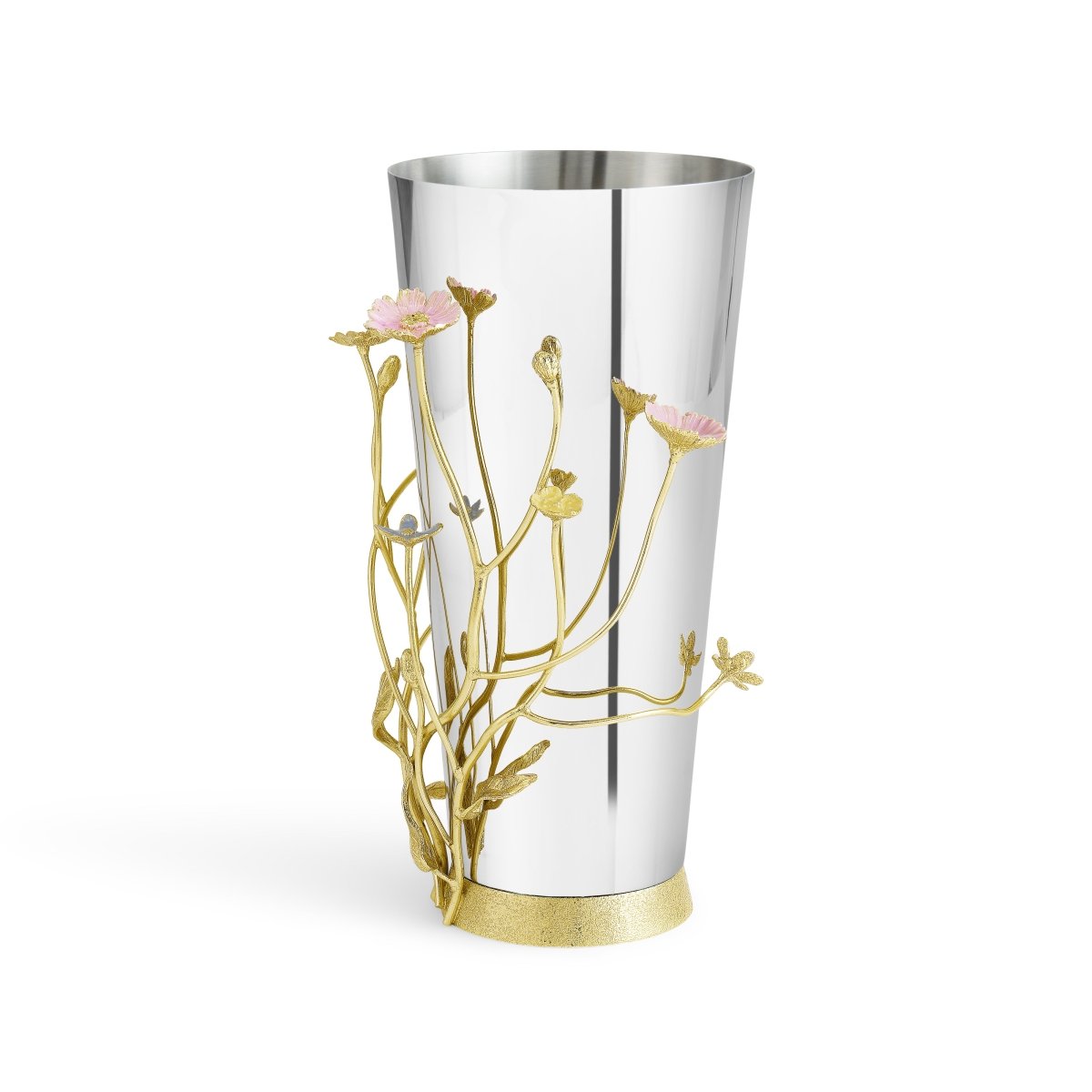 Wildflowers Vase - Handmade Ceramic Flower Vase for Home Decor, Wedding Centerpieces & Farmhouse Style - Perfect for Fresh Cut Flowers, Table Decorations & Gift Giving