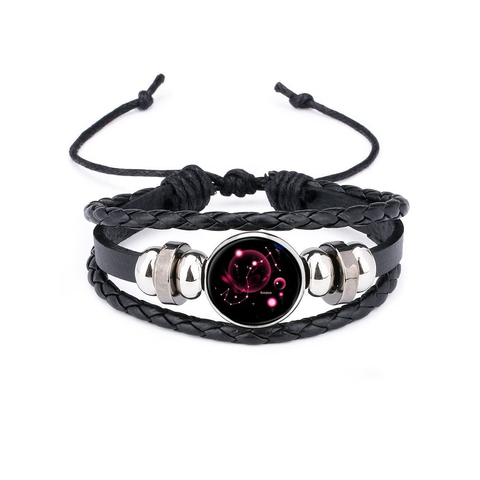 Zodiac Protection Bracelet for Aquarius - Perfect Gift for Family, Friends & Couples | Stylish Matching Bangle Bracelets for Men, Women, Teens & Students | Ideal for Birthdays, Anniversaries & Friendship Gifts | Wear Daily for Luck & Protection
