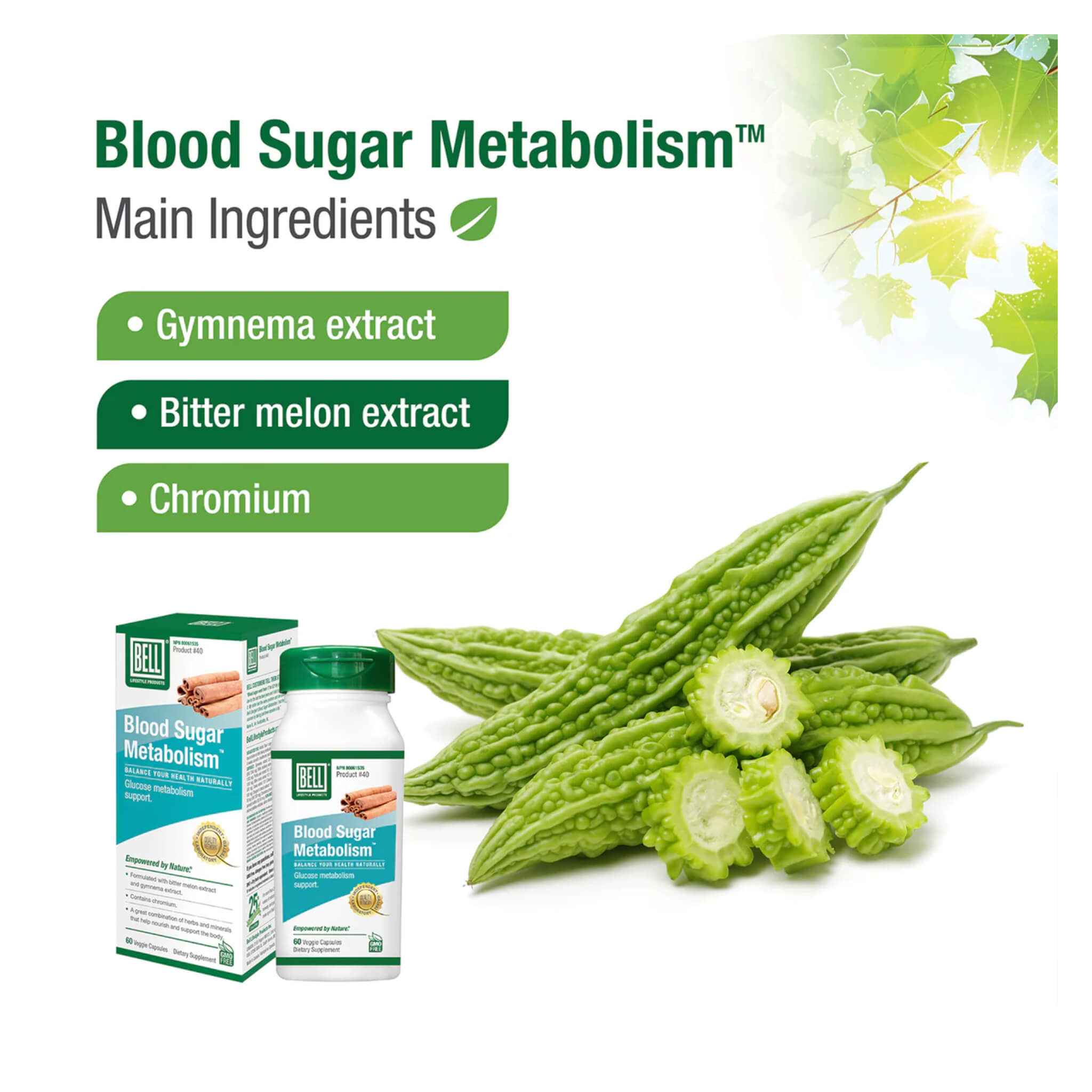 Blood Sugar Metabolism Support Supplement - Natural Glucose Control for Diabetes & Weight Management - Helps Maintain Healthy Blood Sugar Levels for Daily Wellness & Active Lifestyle